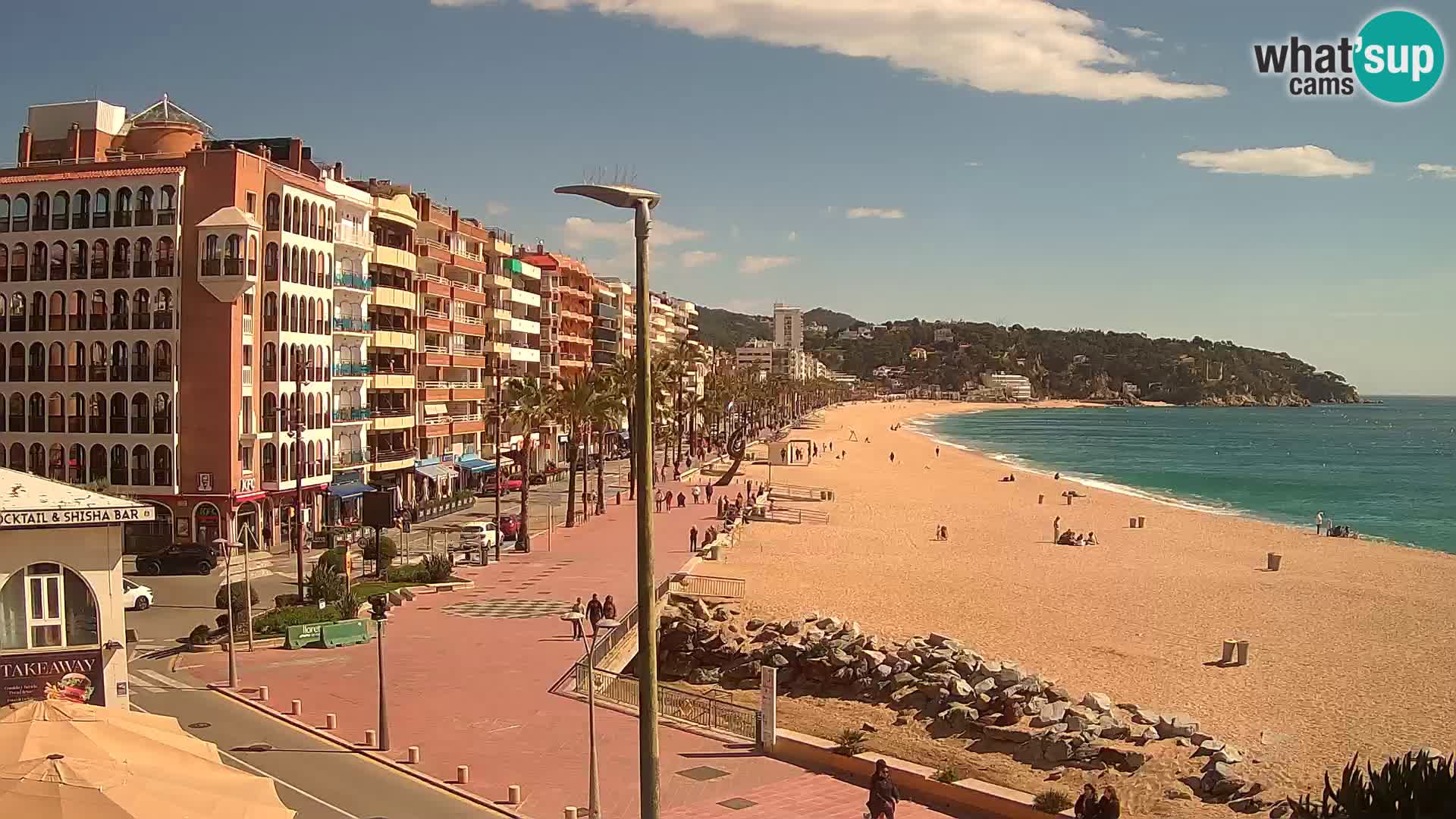 Webcam streaming Lloret de Mar – Plage
