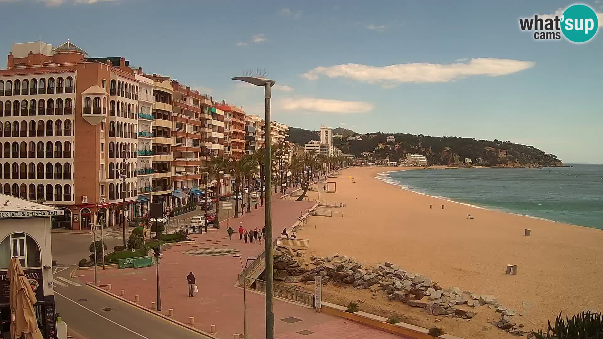 Webcam streaming Lloret de Mar – Plage