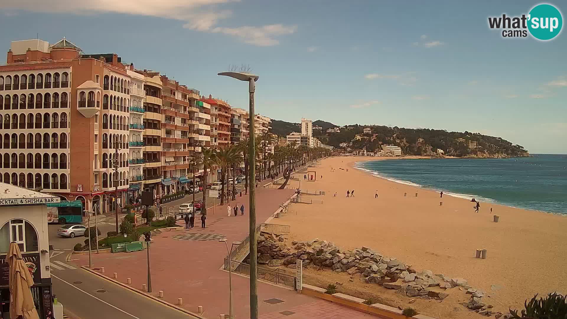 Webcam streaming Lloret de Mar – Plage