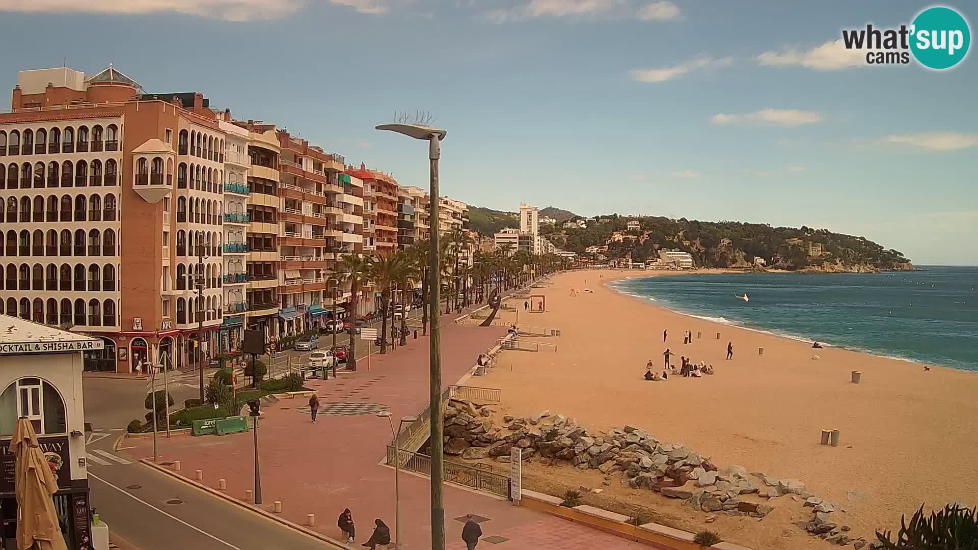 Webcam Lloret de Mar – Plage centrale