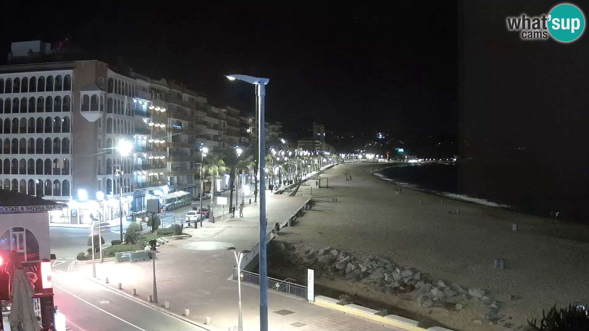Webcam Lloret de Mar – the main beach – – Costa Brava – Spain