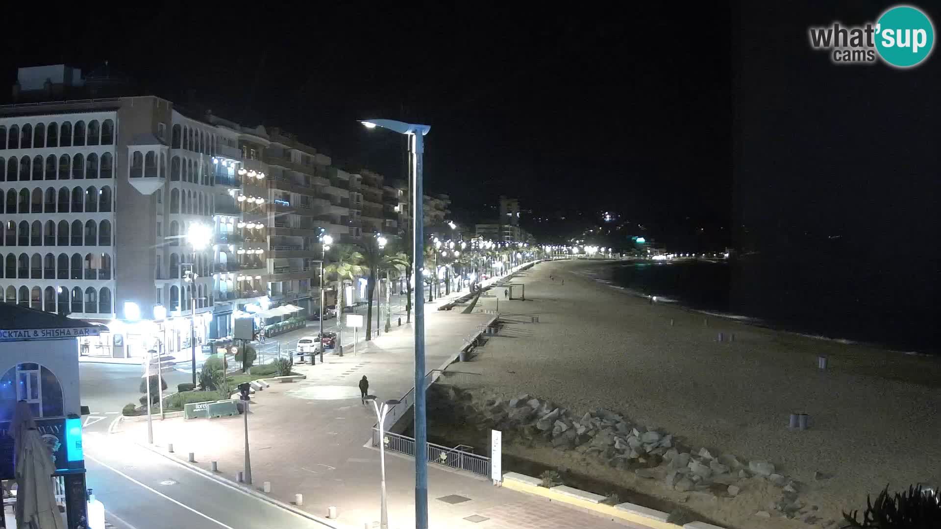 Webcam Lloret de Mar – the main beach – – Costa Brava – Spain