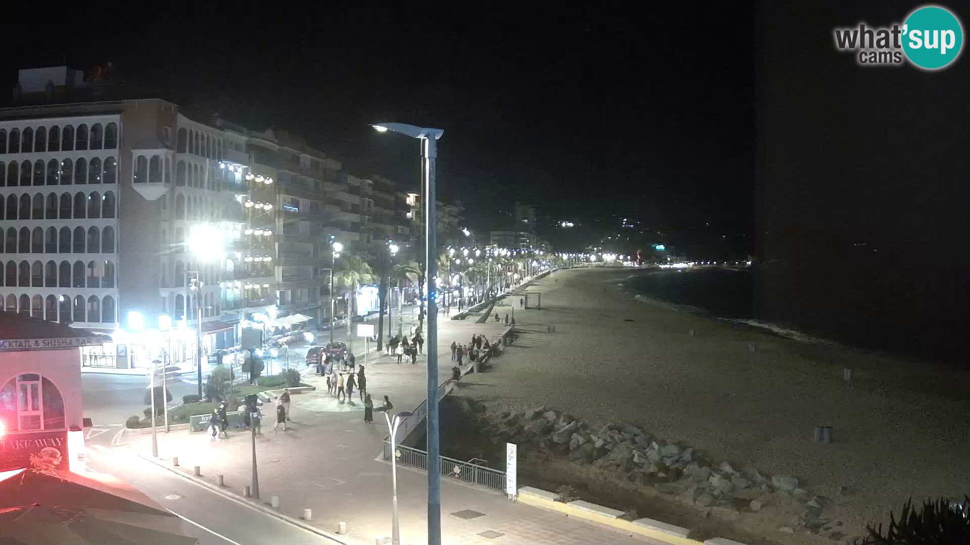 Webcam Lloret de Mar – the main beach – – Costa Brava – Spain