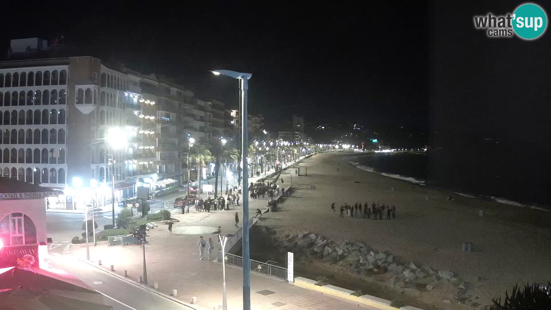 Webcam Lloret de Mar – the main beach – – Costa Brava – Spain