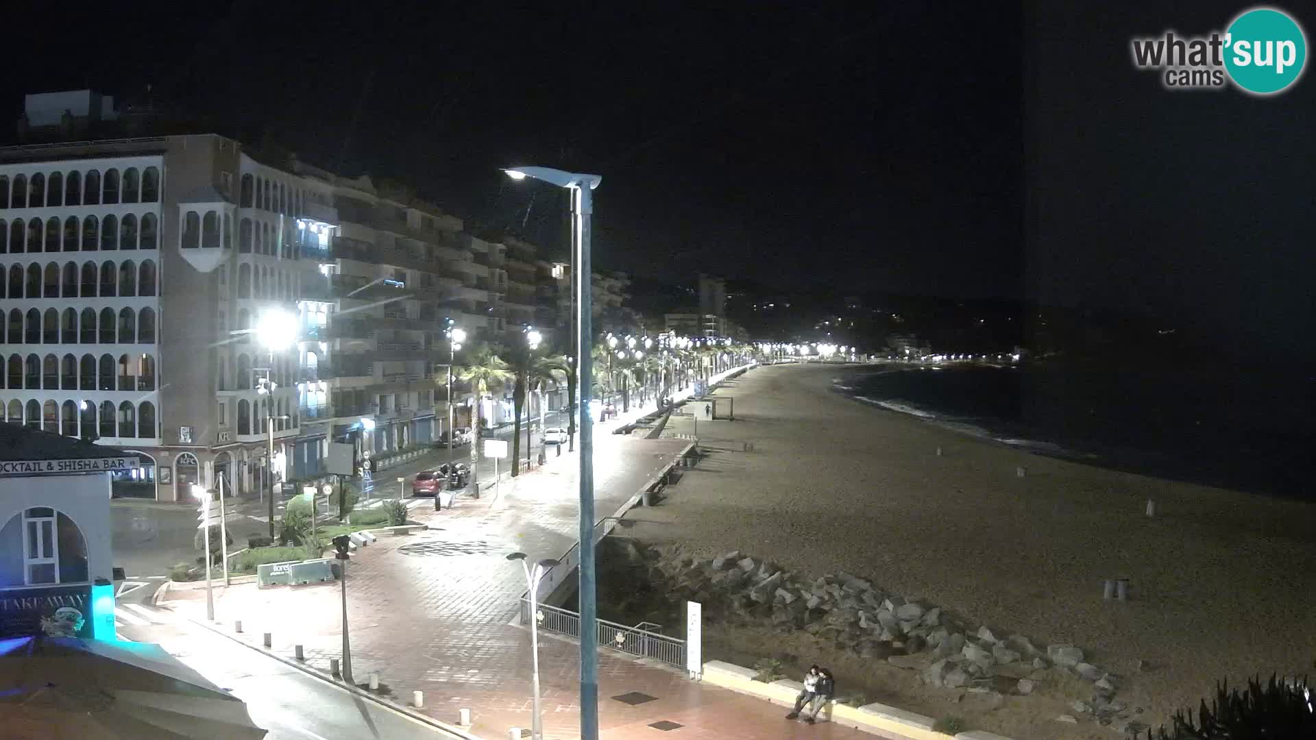 Web kamera Lloret de Mar – plaža