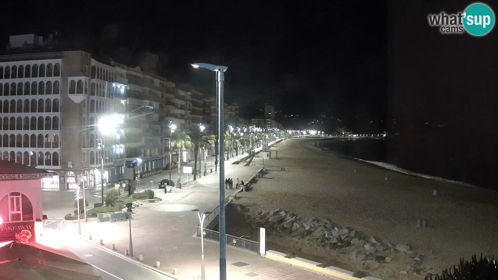 Webcam Lloret de Mar – the main beach – – Costa Brava – Spain