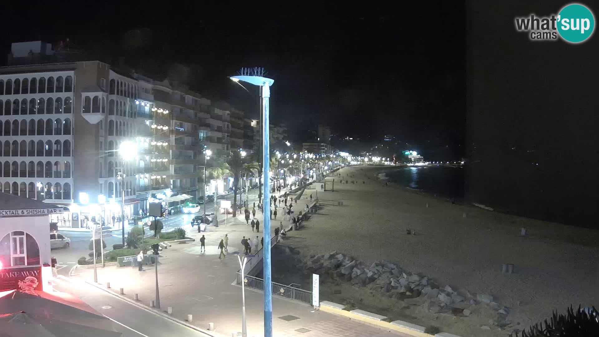 Webcam Live Lloret de Mar – La plage