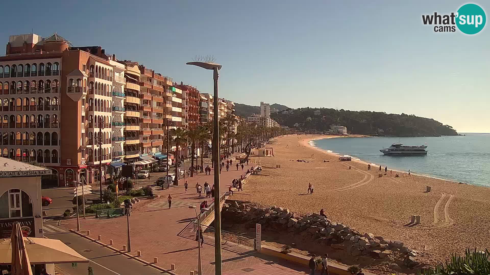 Webcam streaming Lloret de Mar – Plage