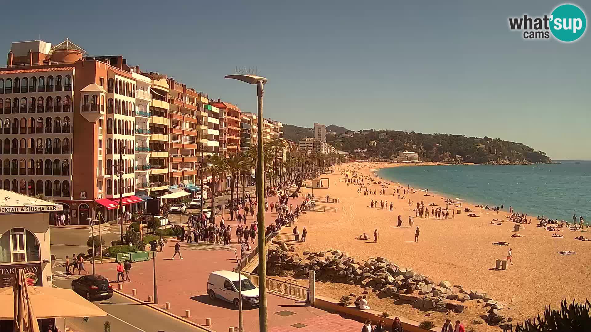 Webcam streaming Lloret de Mar – Plage