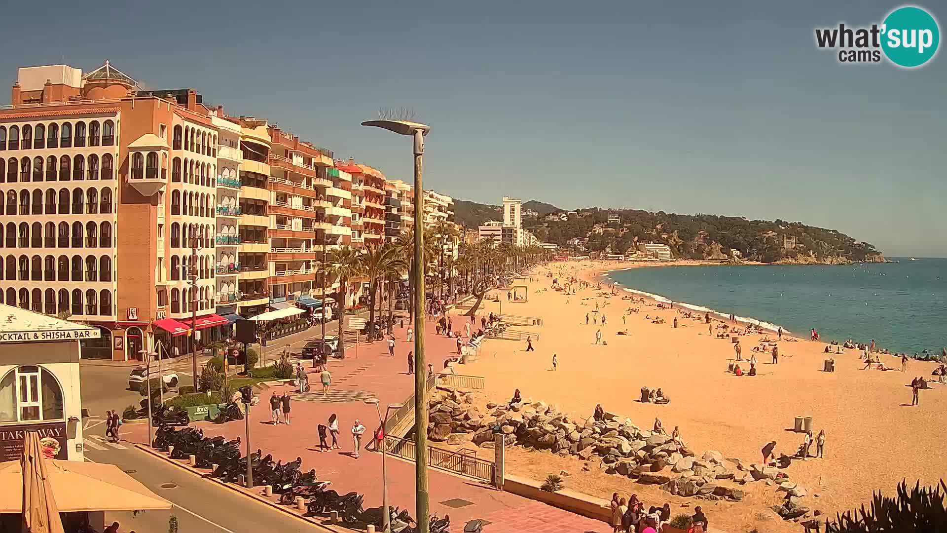 Webcam streaming Lloret de Mar – Plage