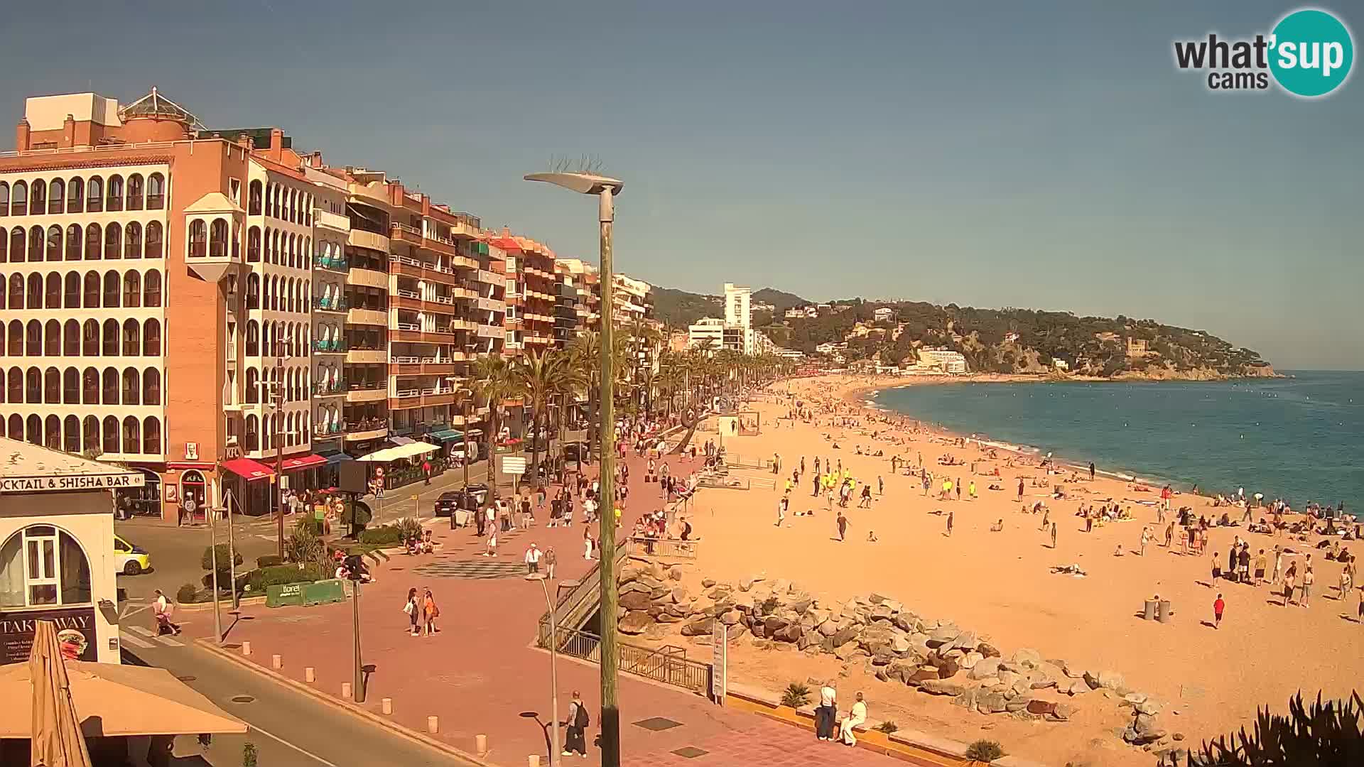 Webcam streaming Lloret de Mar – Plage