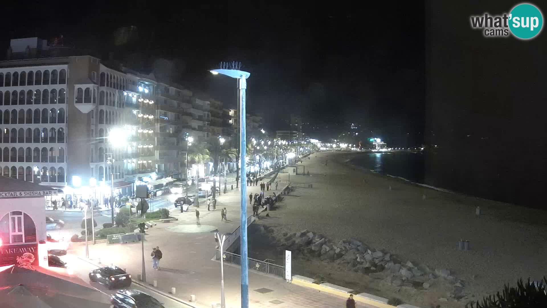 Webcam Lloret de Mar – the main beach – – Costa Brava – Spain