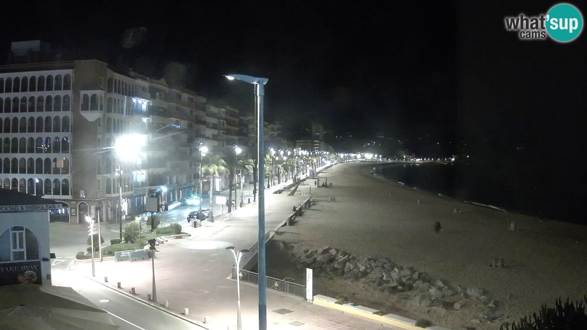 Webcam Lloret de Mar – the main beach – – Costa Brava – Spain