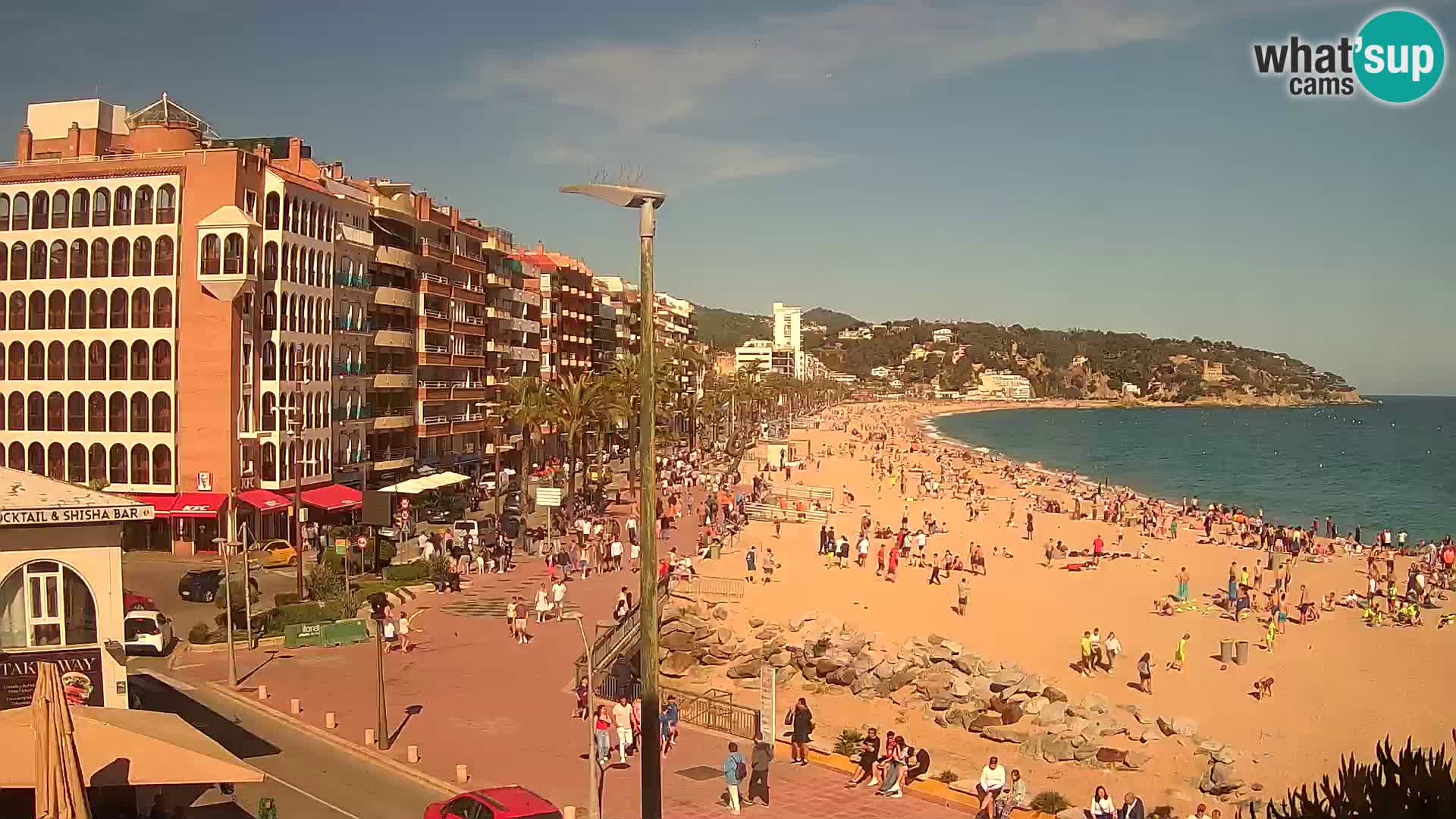 Webcam live Lloret de Mar – Hauptstrand