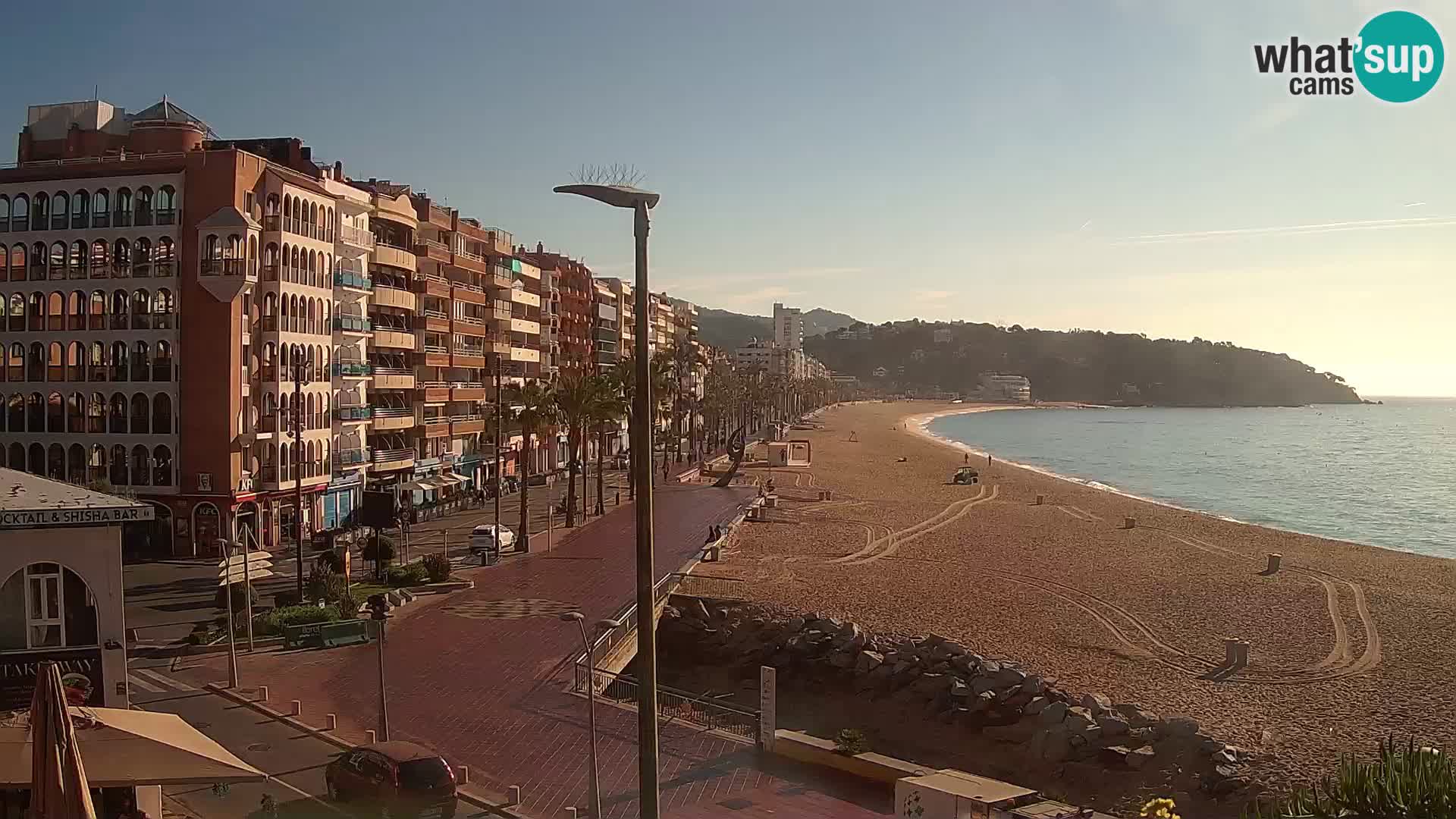 Web kamera Lloret de Mar – glavna plaža
