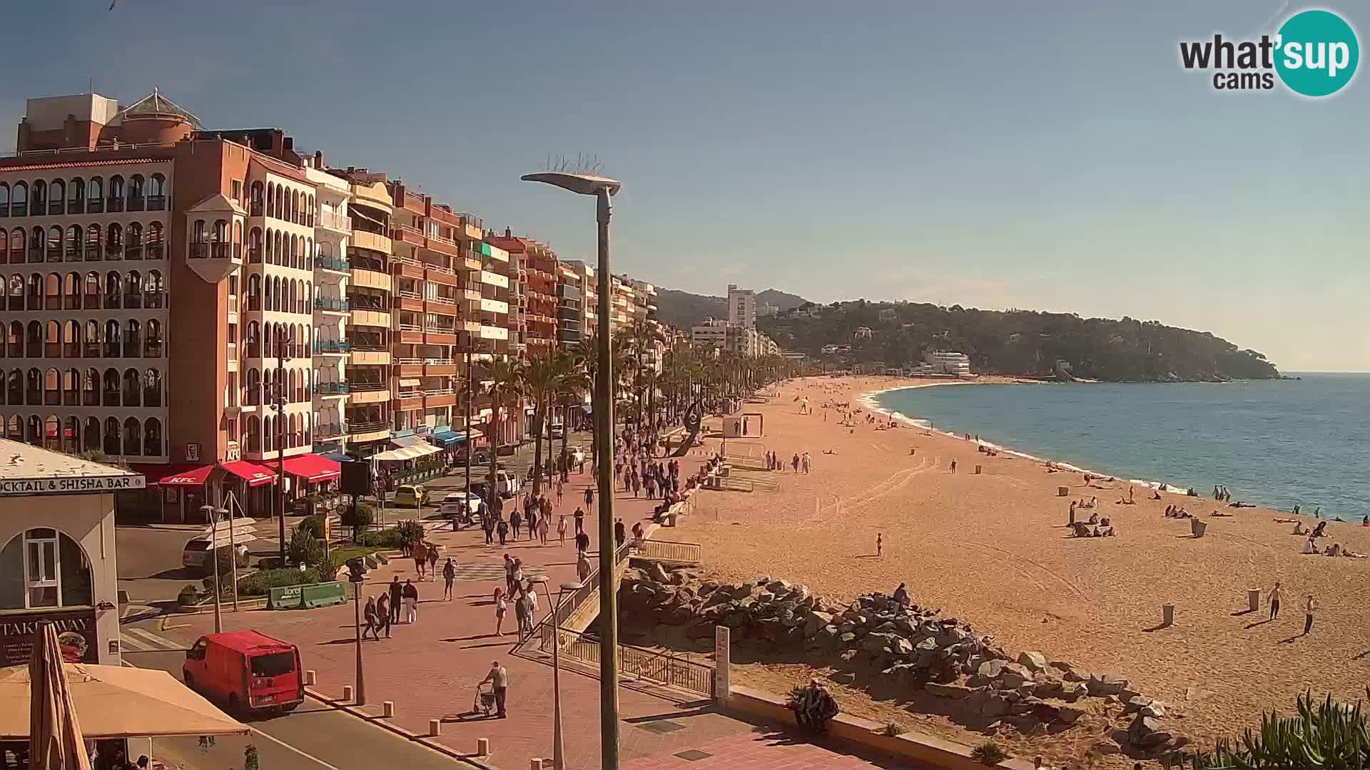 Webcam Lloret de Mar – Središnja plaža
