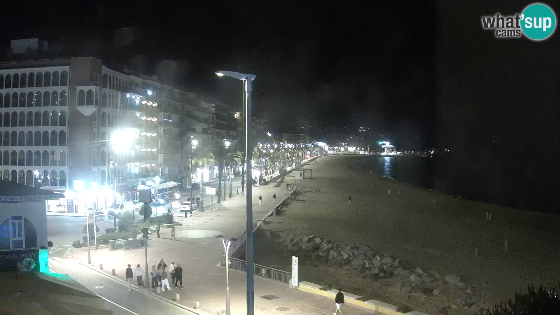 Webcam Lloret de Mar – the main beach – – Costa Brava – Spain