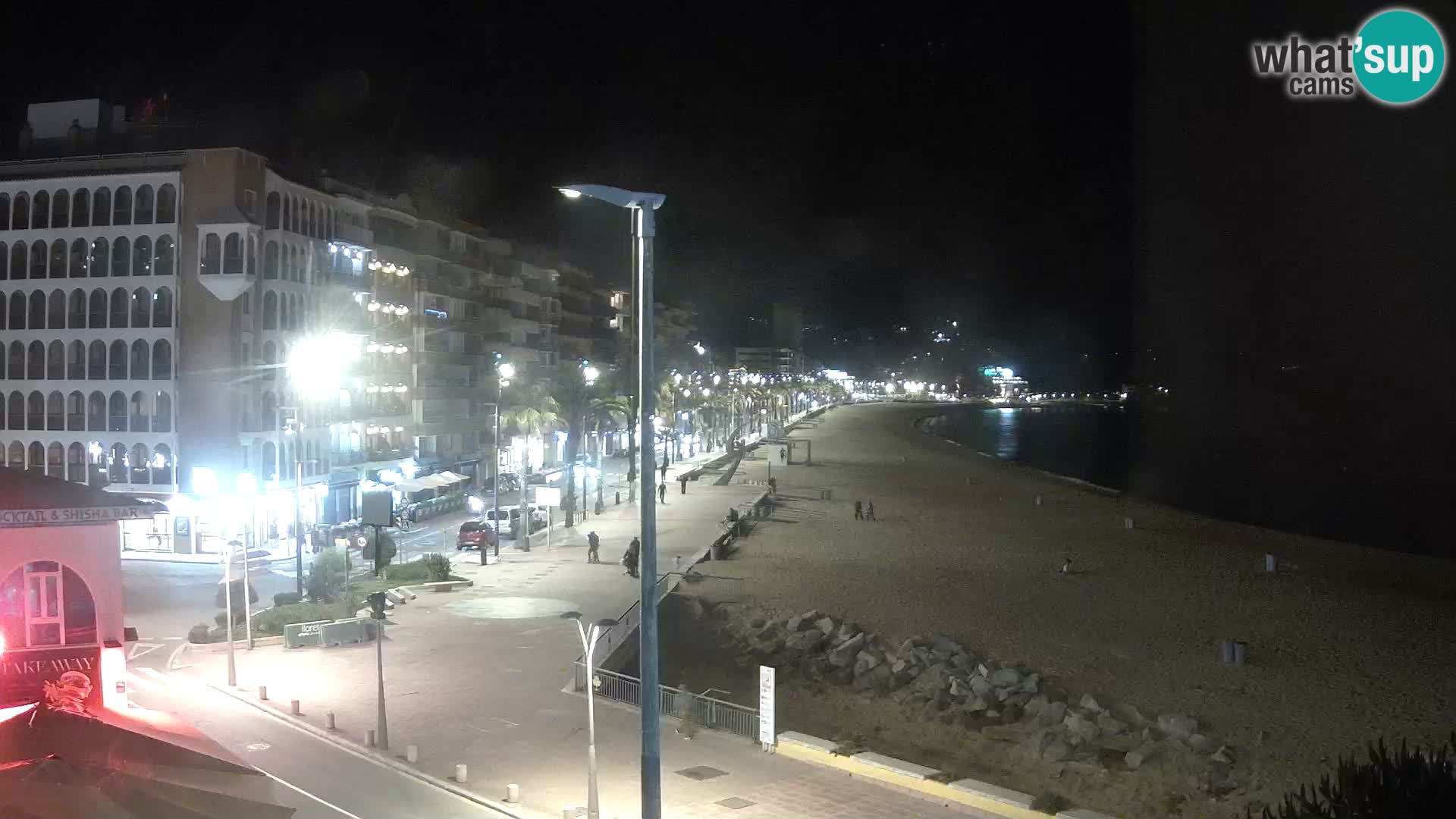 Webcam Lloret de Mar – the main beach – – Costa Brava – Spain