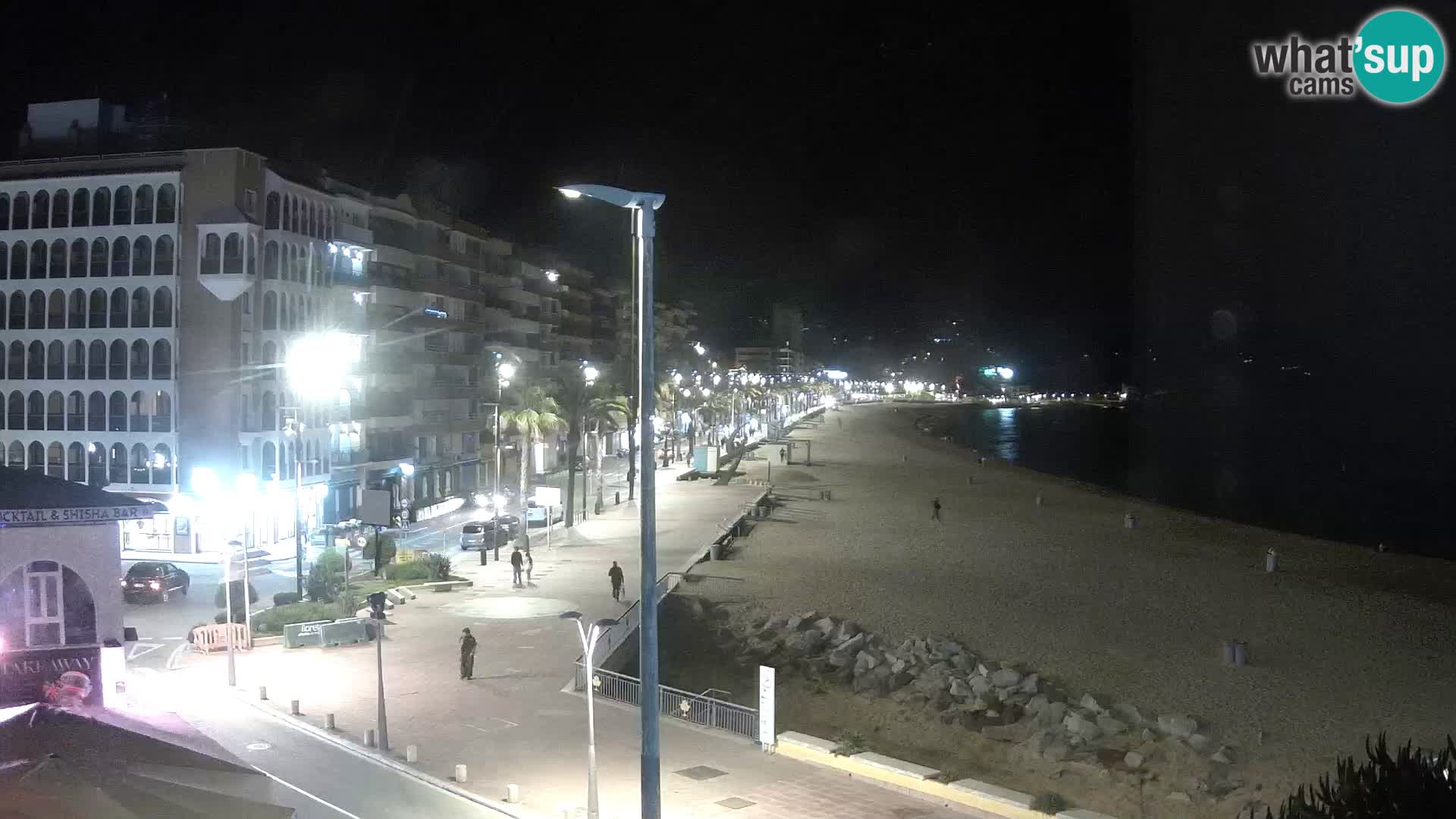 Webcam Lloret de Mar – the main beach – – Costa Brava – Spain