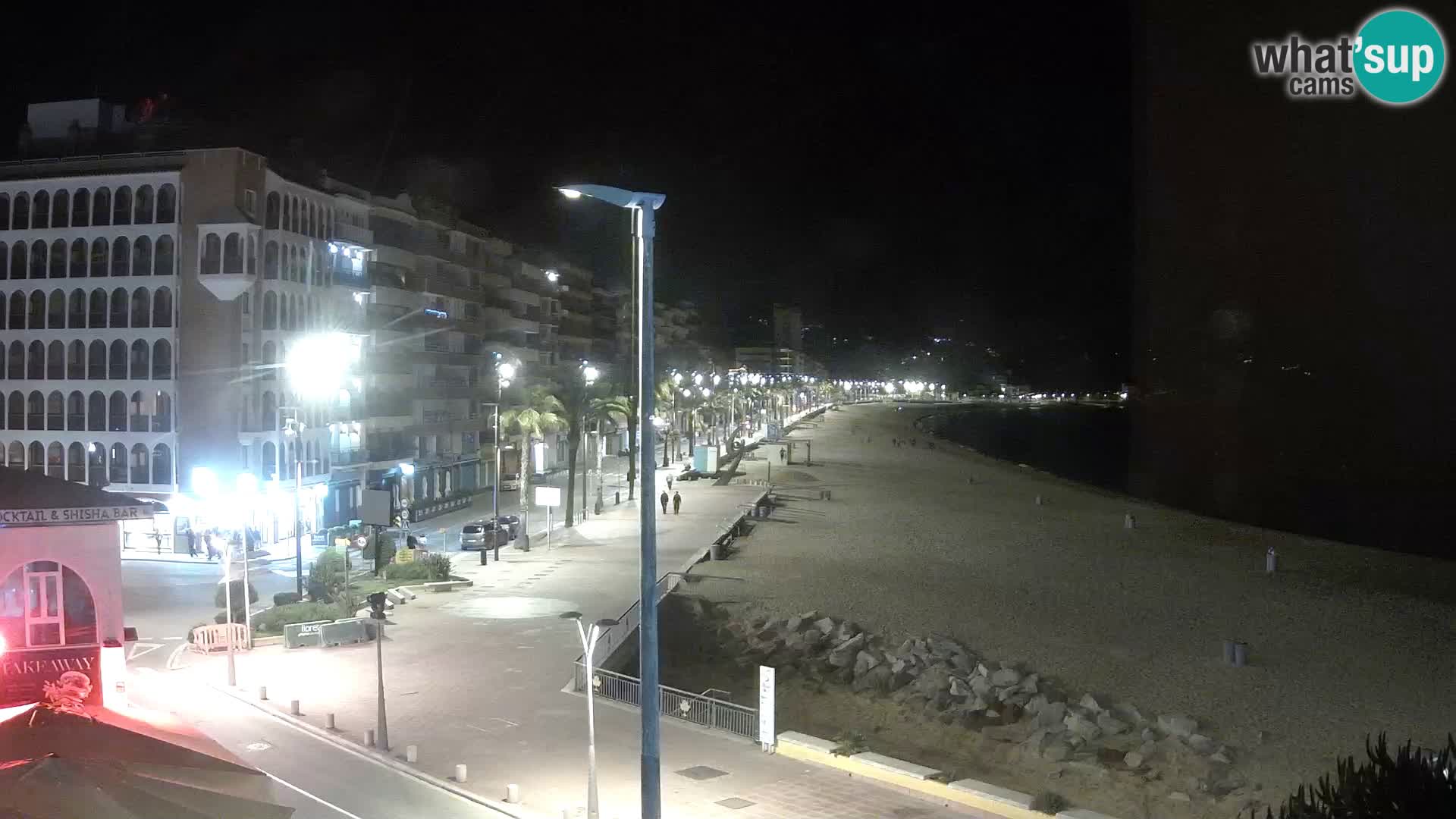 Web kamera Lloret de Mar – plaža