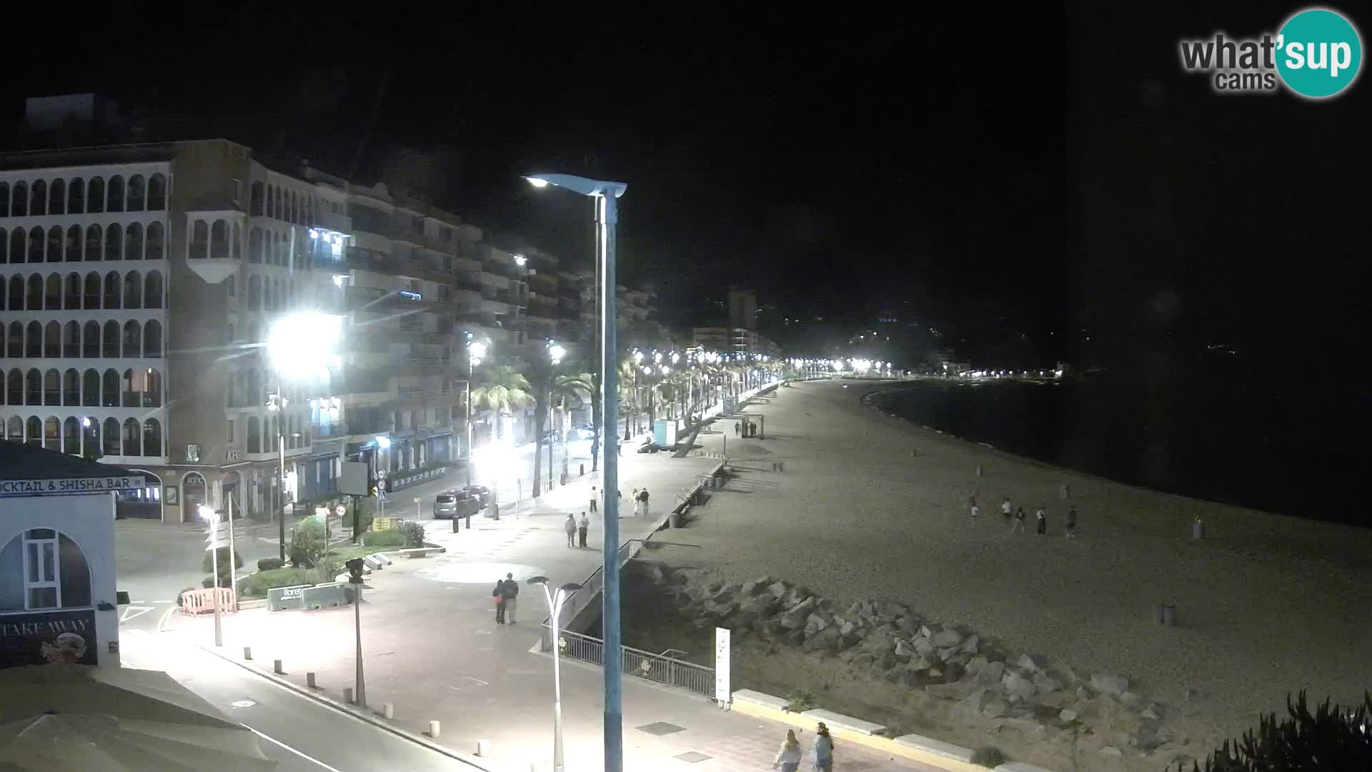 Webcam Lloret de Mar – the main beach – – Costa Brava – Spain
