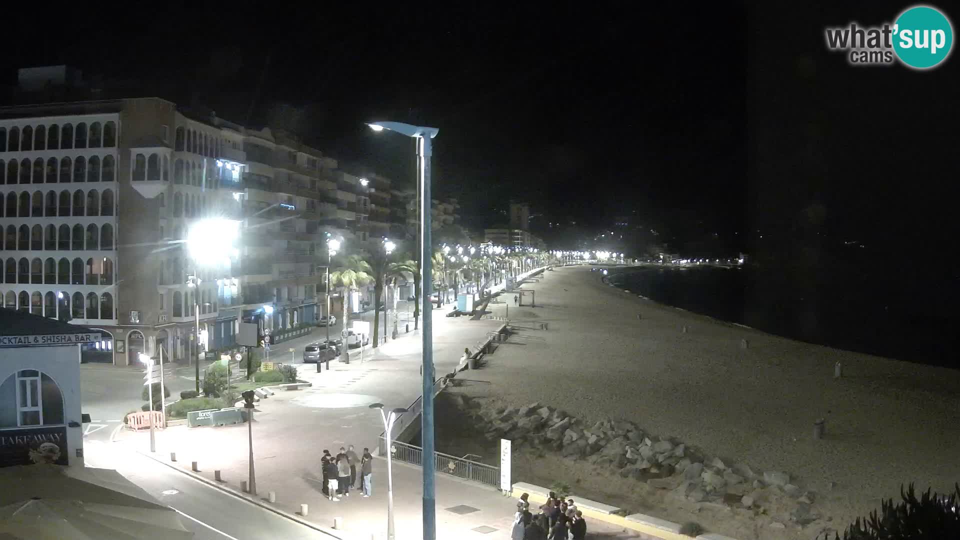Webcam Lloret de Mar – the main beach – – Costa Brava – Spain