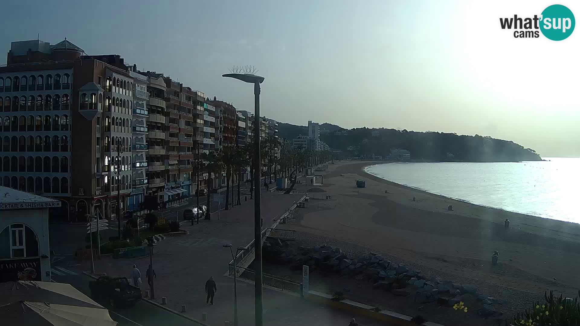 Webcam Lloret de Mar – the main beach – – Costa Brava – Spain