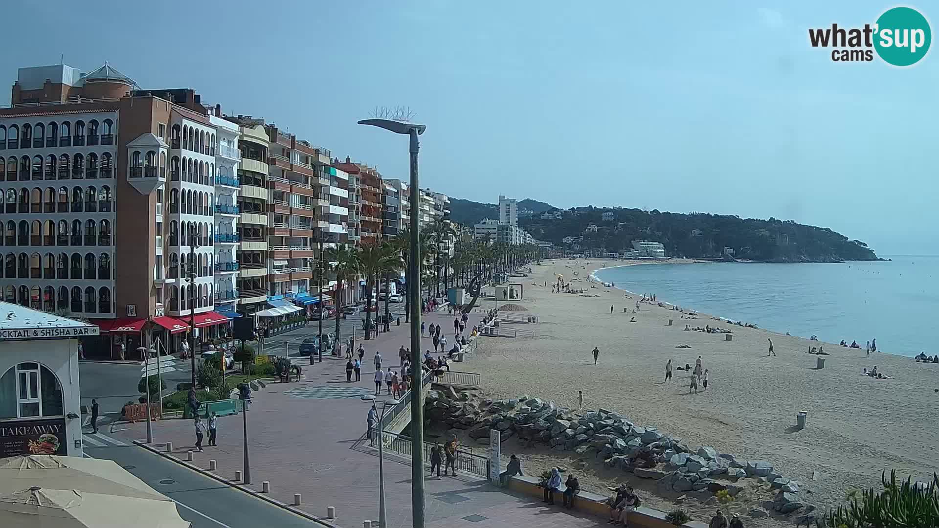 Kamera v živo Lloret de Mar – plaža