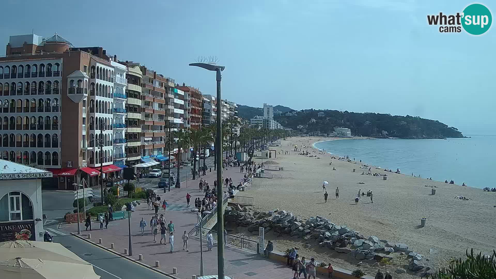 Kamera v živo Lloret de Mar – plaža
