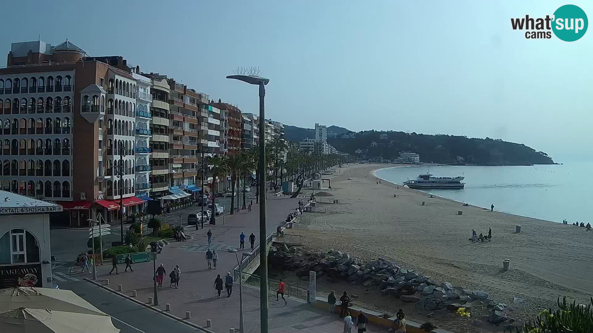 Kamera v živo Lloret de Mar – plaža