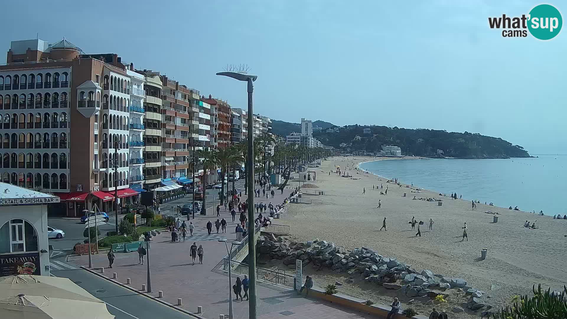 Kamera v živo Lloret de Mar – plaža