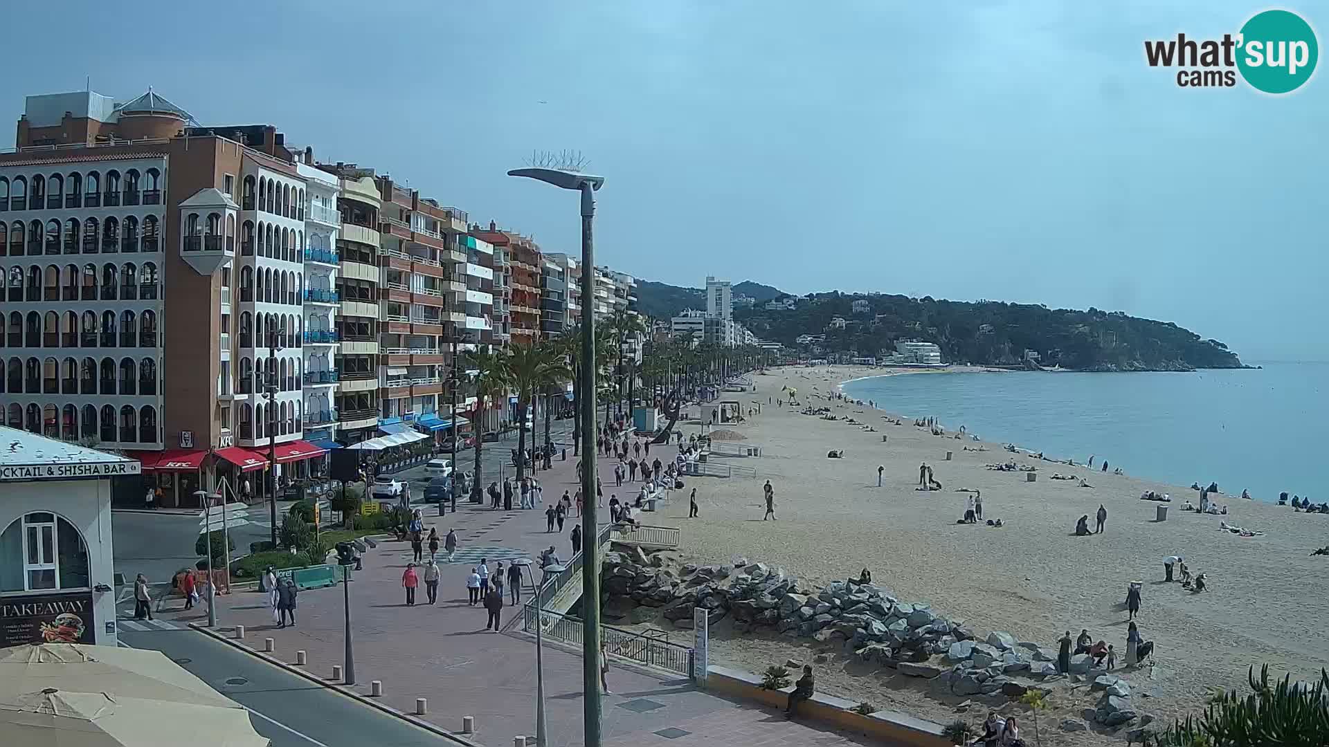 Webcam streaming Lloret de Mar – Plage