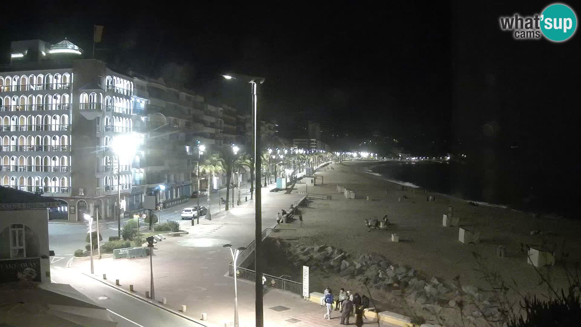 Webcam Lloret de Mar – the main beach – – Costa Brava – Spain