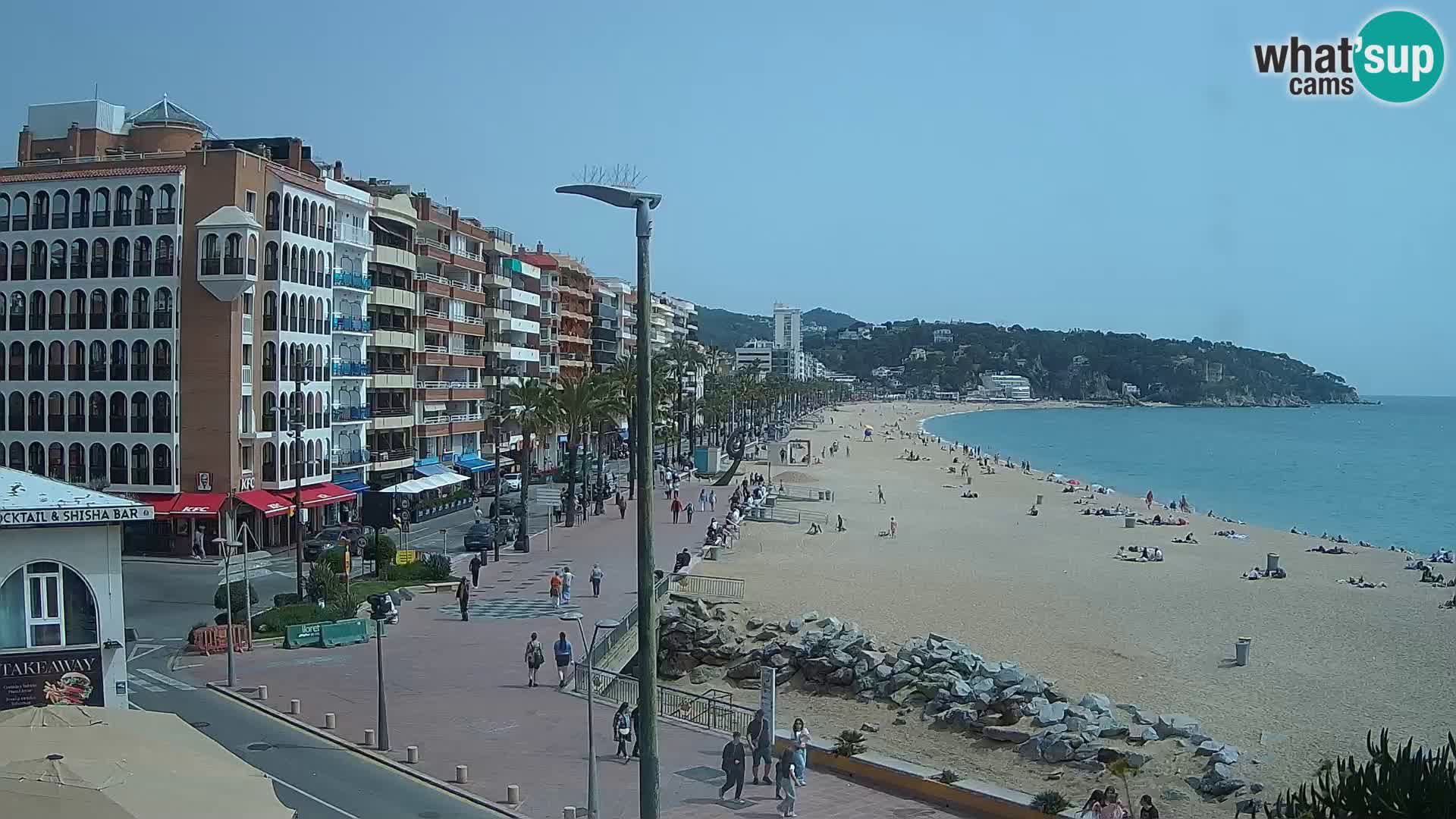Kamera v živo Lloret de Mar – plaža