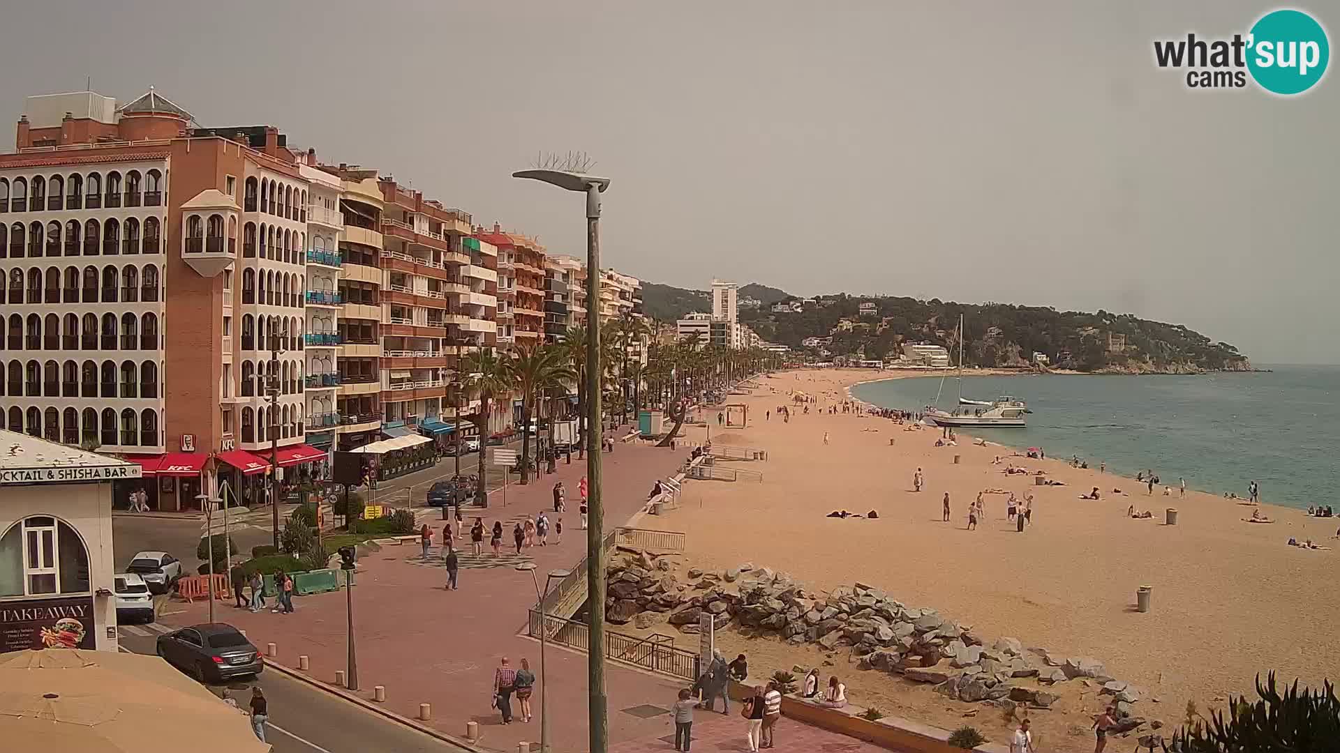 Webcam live Lloret de Mar – la spiaggia principale