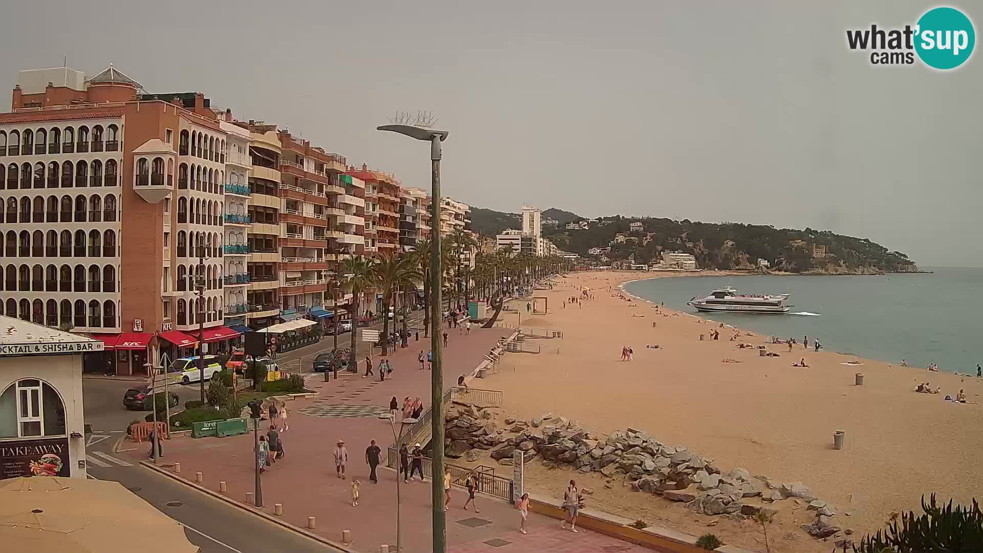 Kamera v živo Lloret de Mar – plaža