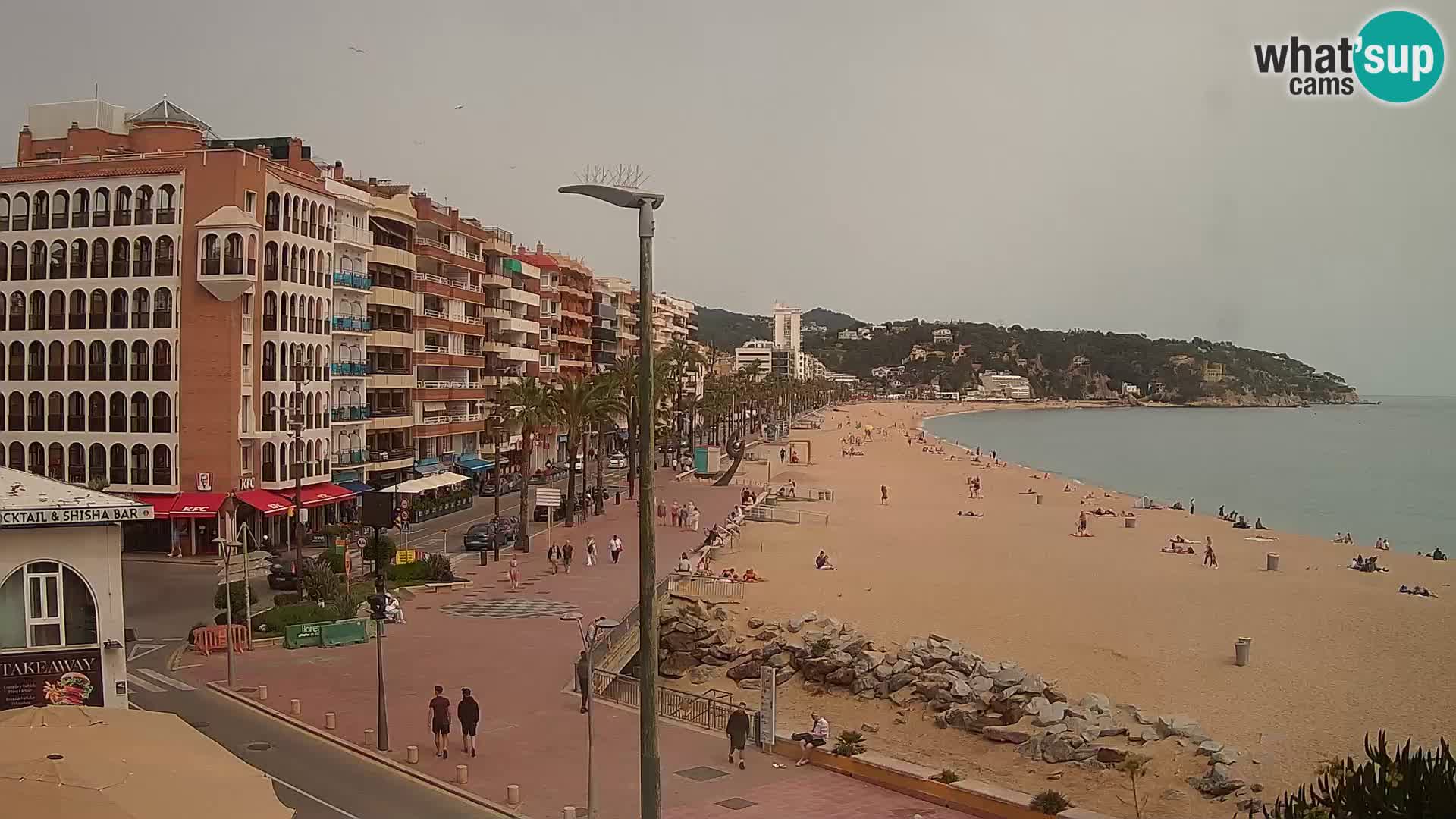 Webcam streaming Lloret de Mar – Plage