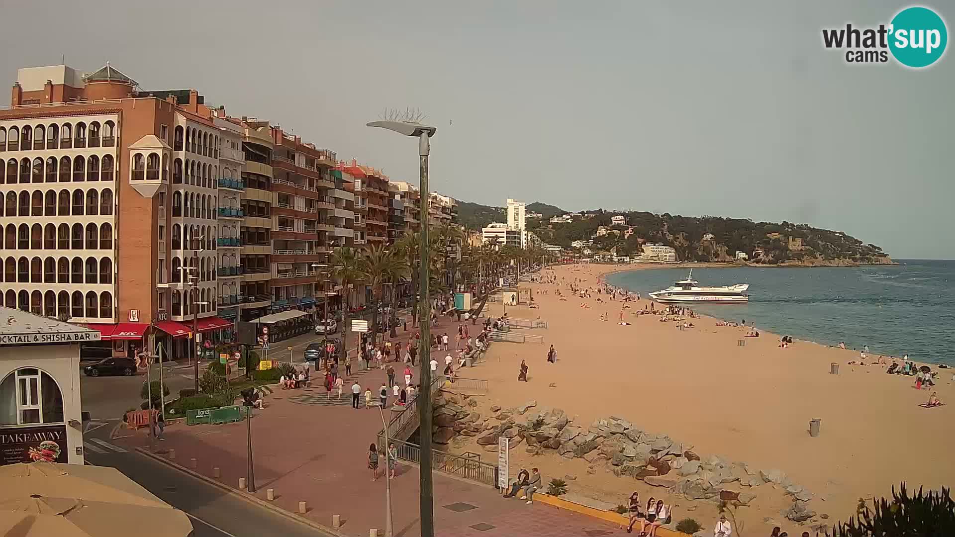 Webcam Lloret de Mar – Plage centrale