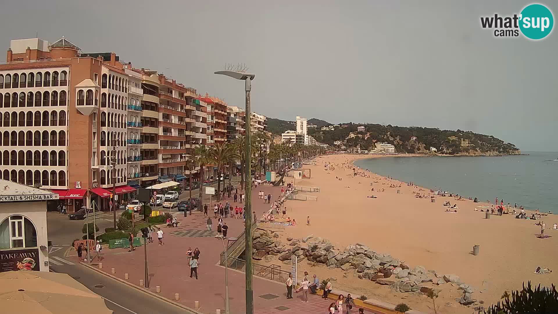 Webcam live Lloret de Mar – la spiaggia principale
