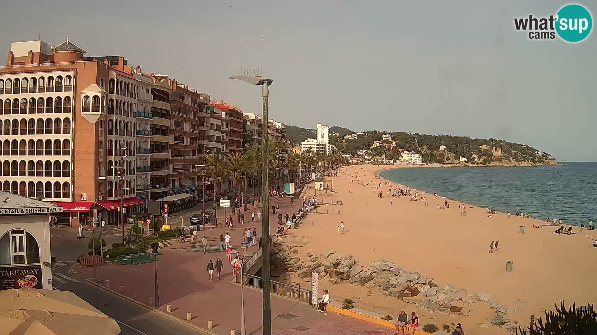 Webcam Lloret de Mar  – Playa principal