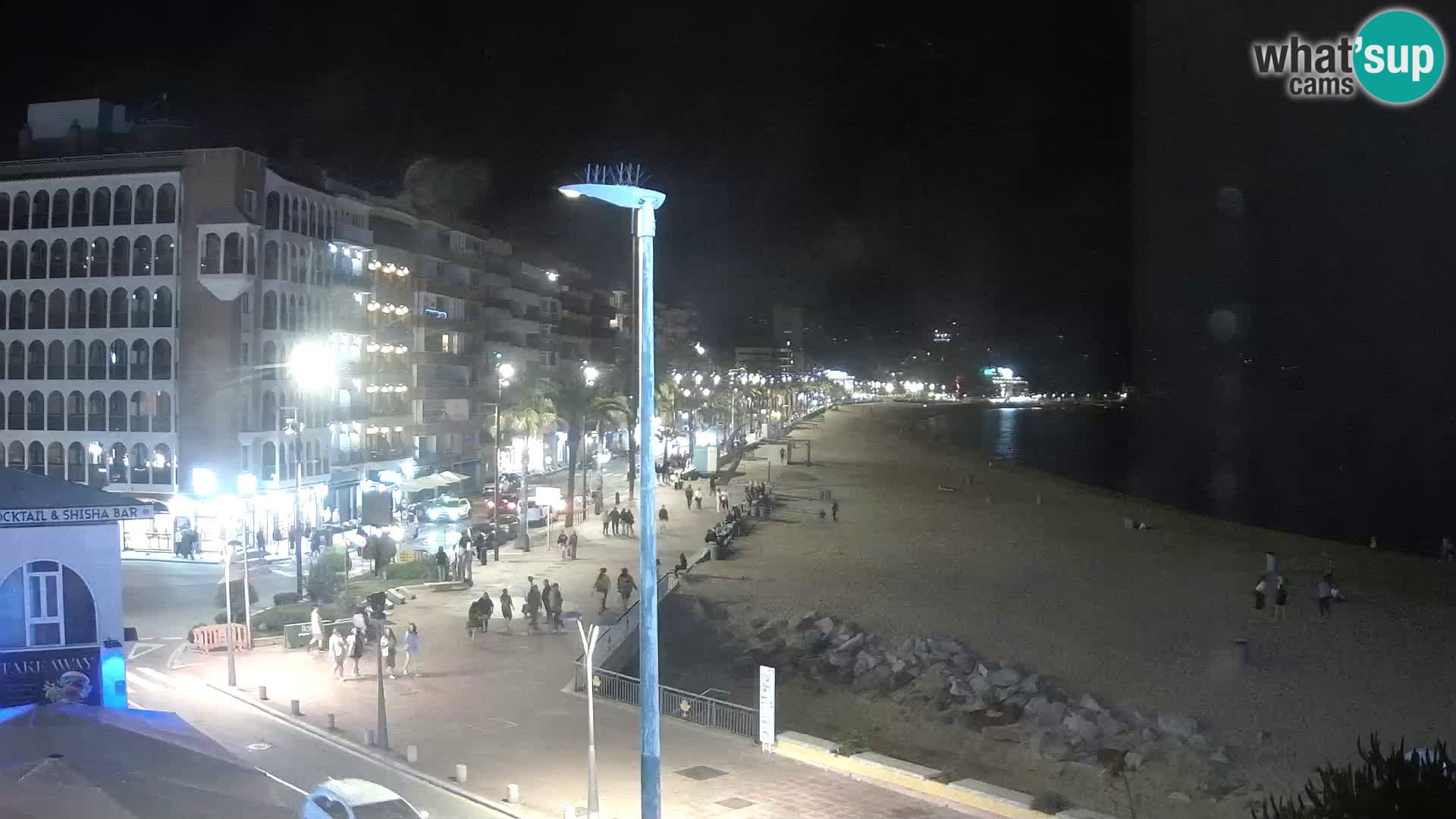 Webcam Lloret de Mar – the main beach – – Costa Brava – Spain