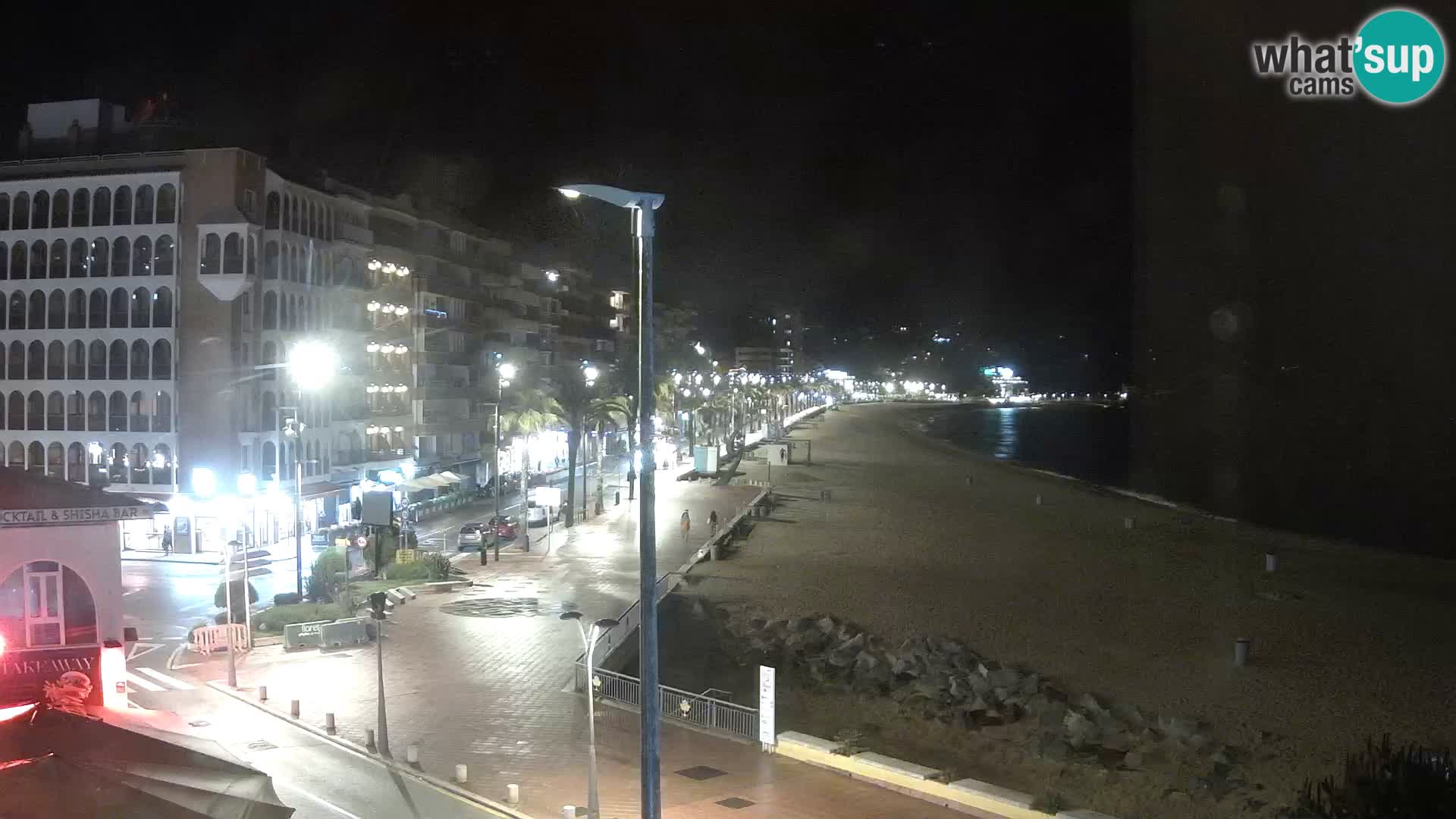 Webcam Lloret de Mar – the main beach – – Costa Brava – Spain