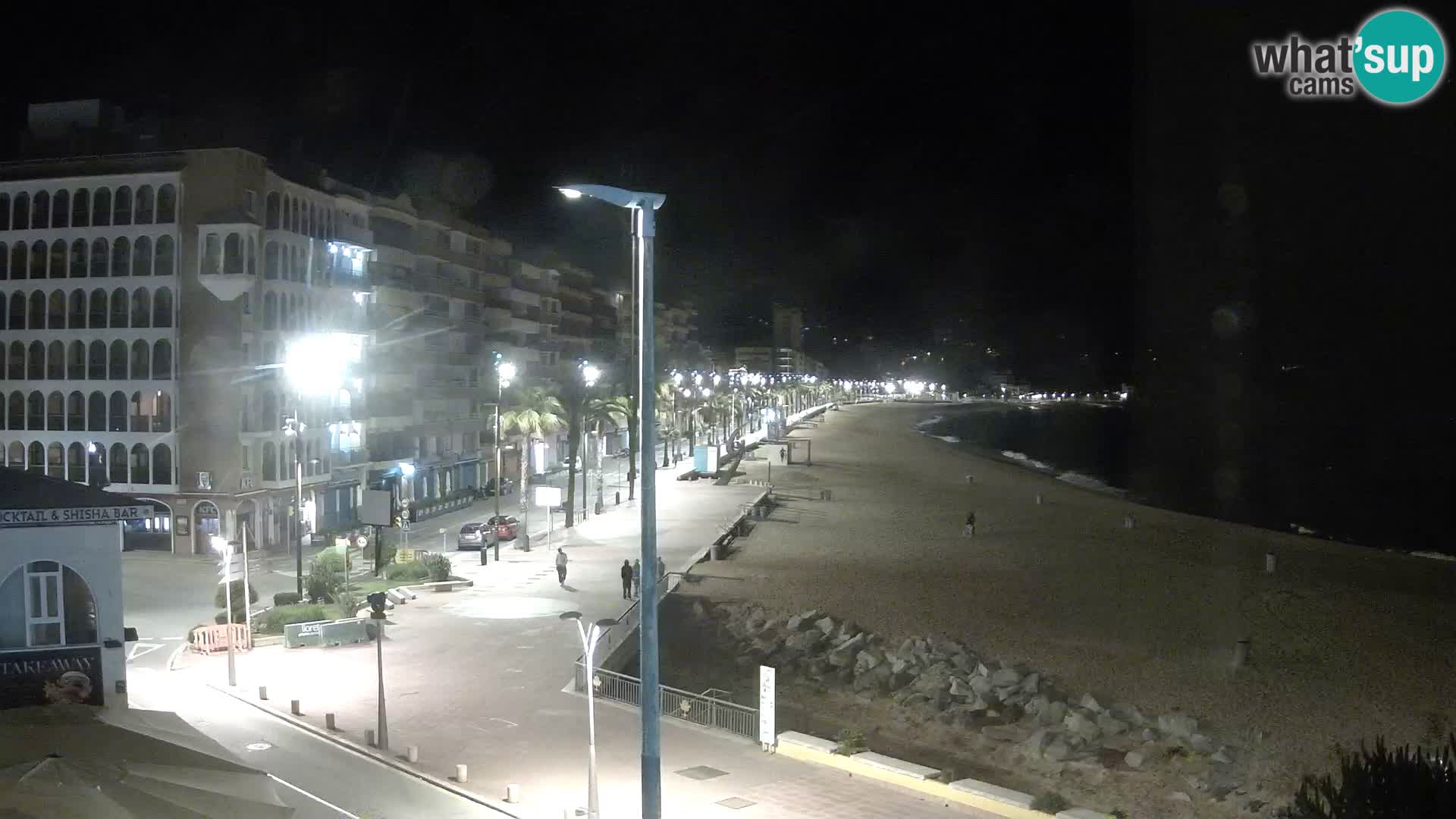 Webcam Lloret de Mar – the main beach – – Costa Brava – Spain