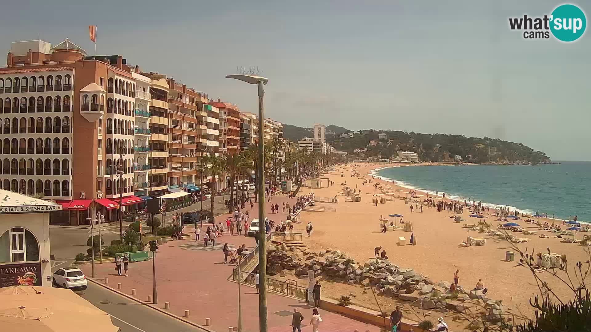 Webcam live Lloret de Mar – Hauptstrand