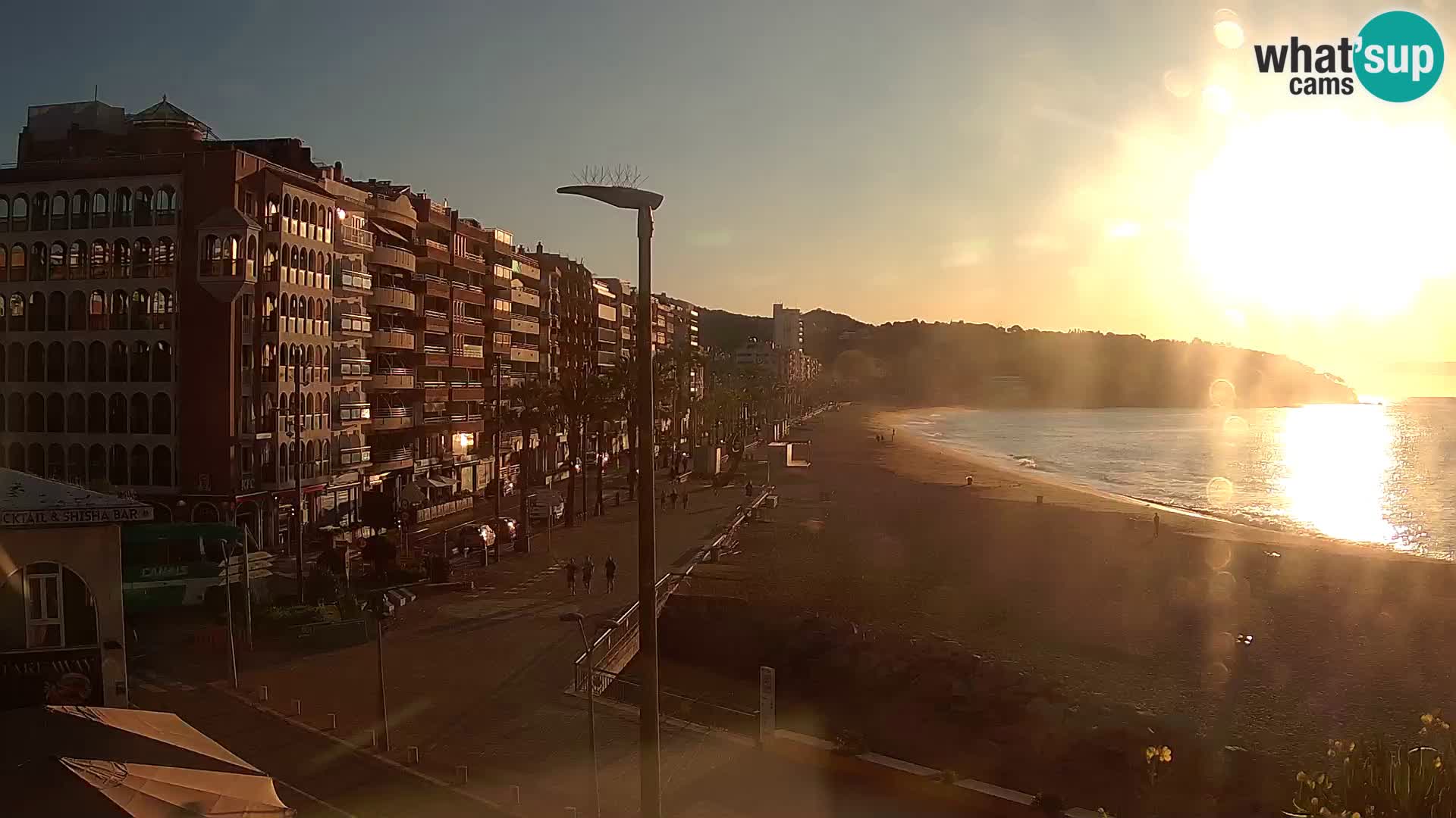 Web kamera Lloret de Mar – glavna plaža