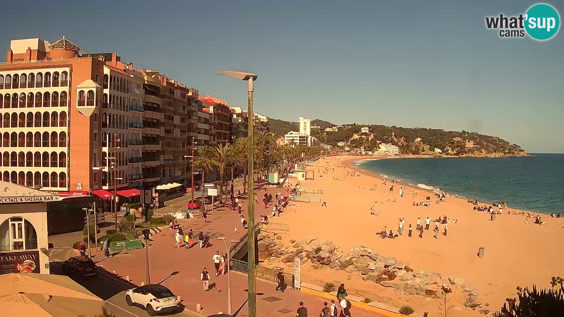 Webcam live Lloret de Mar – la spiaggia principale