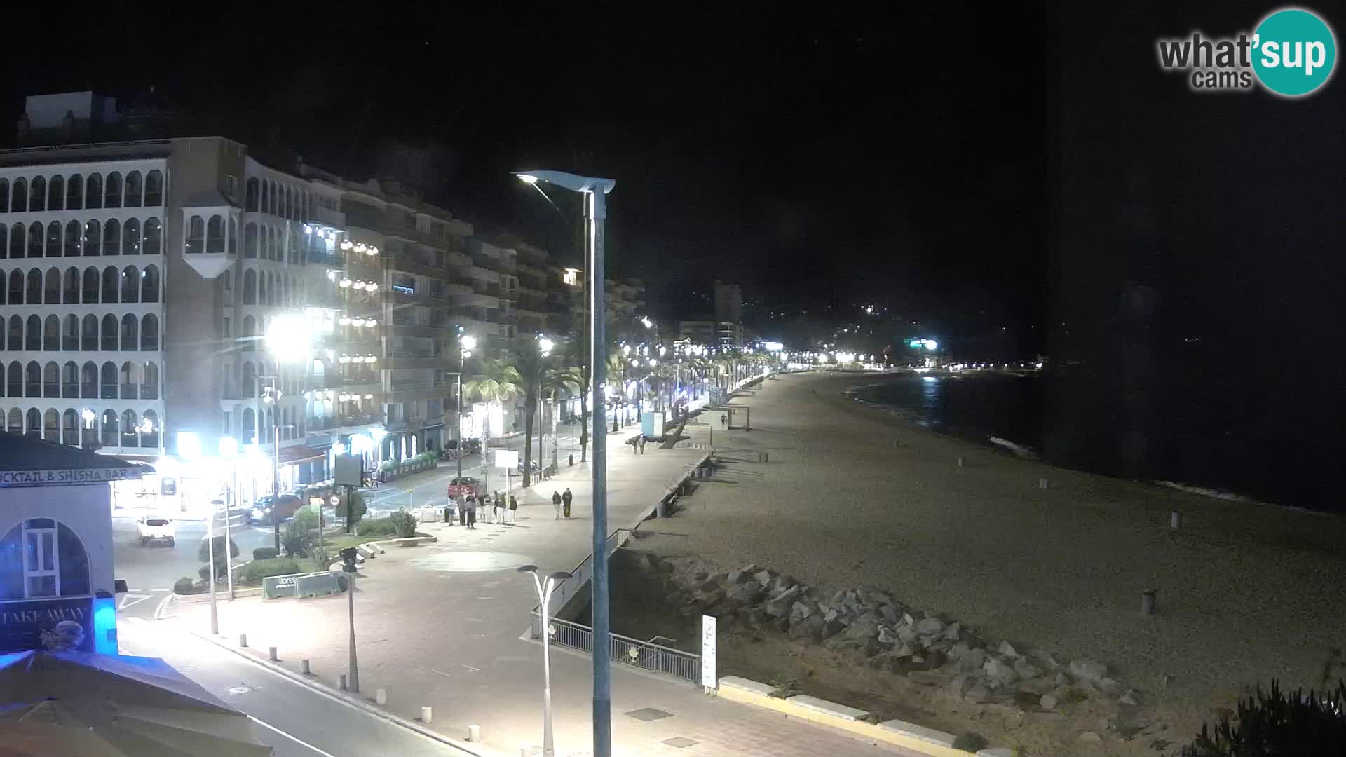 Webcam Lloret de Mar – the main beach – – Costa Brava – Spain