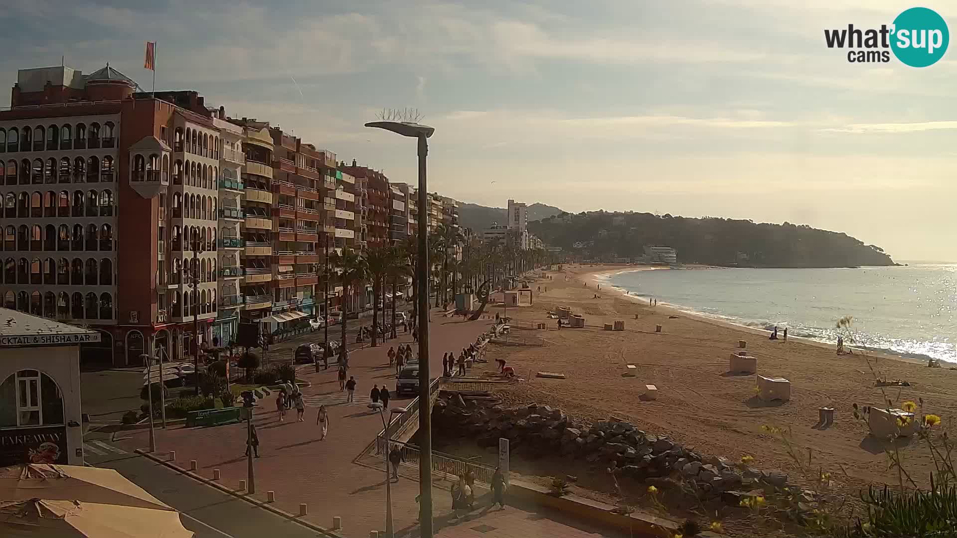 Webcam streaming Lloret de Mar – Plage