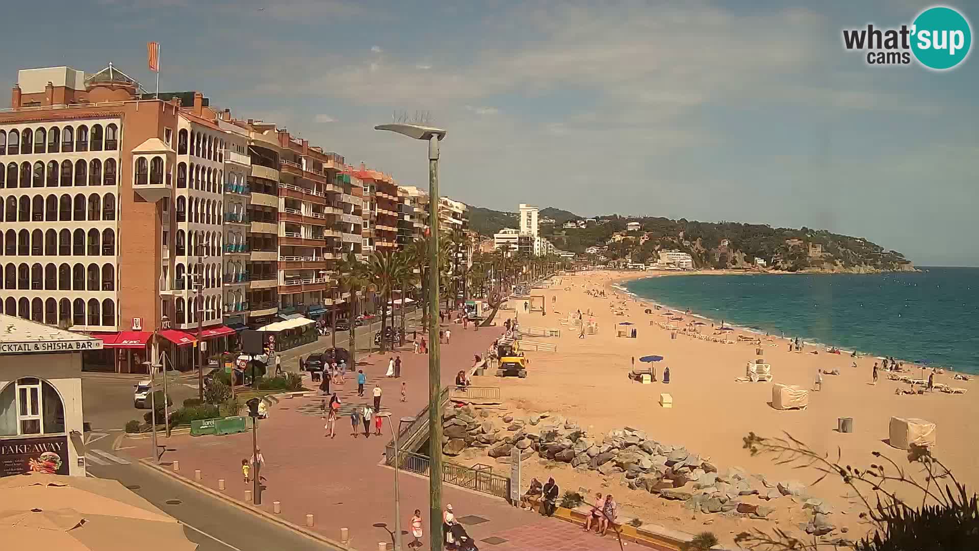 Webcam live Lloret de Mar – Hauptstrand