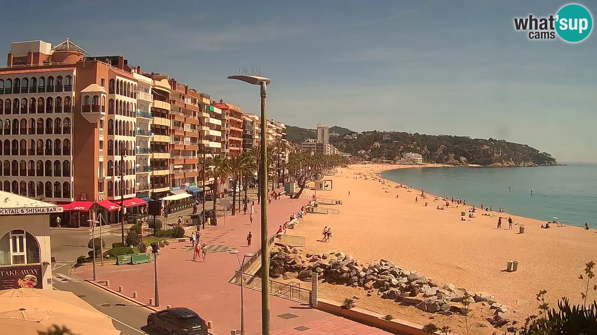 Webcam live Lloret de Mar – la spiaggia principale